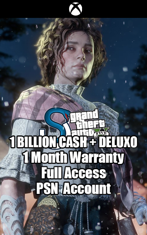 GTA V XBOX 1 1 BILLION+ / CASH + DELUXO ACCOUNT