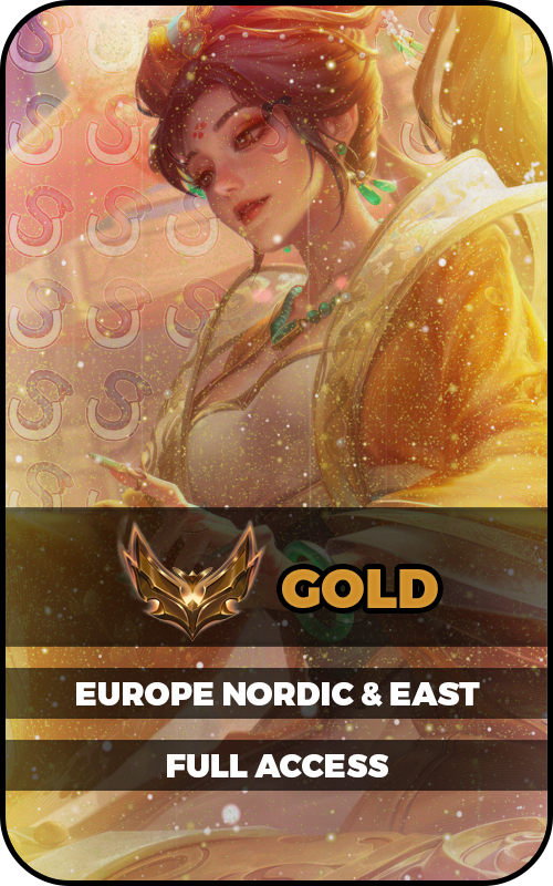EUNE Ranked Gold Account 1-4