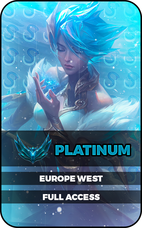 EUW Ranked Platinum Account 1-4