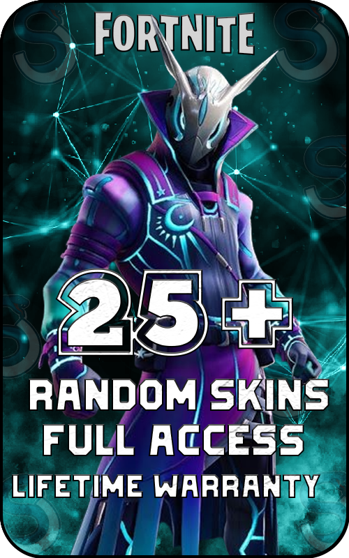 Fortnite 25+ Random Skin Account