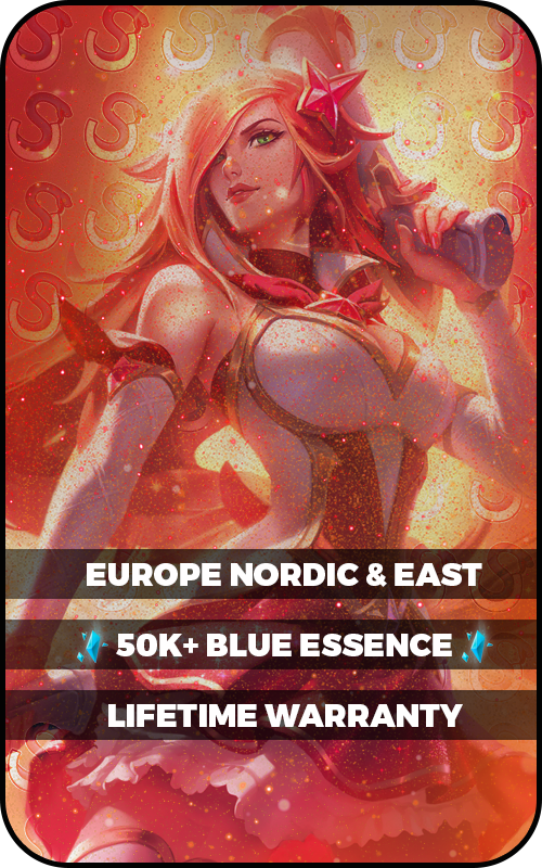 EUNE SAFE Aged/Ghost Unranked Smurf - 50,000+ Blue Essence