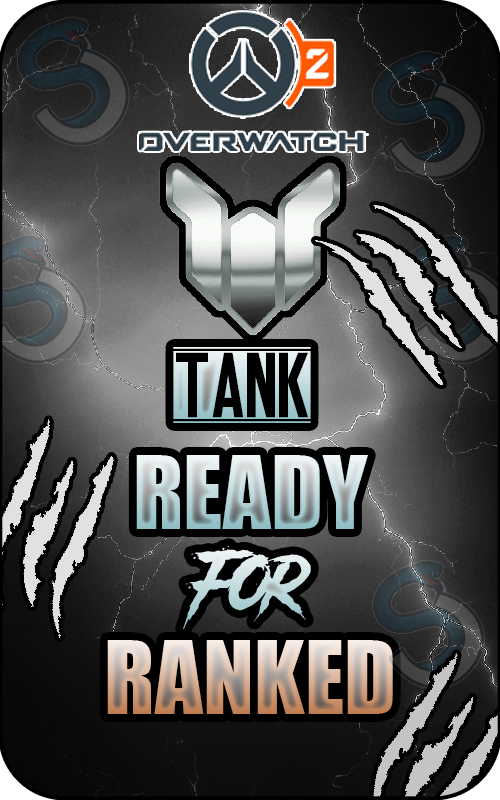 Overwatch 2: TANK Platinum: 5 to 1 Hand-Leveled Account