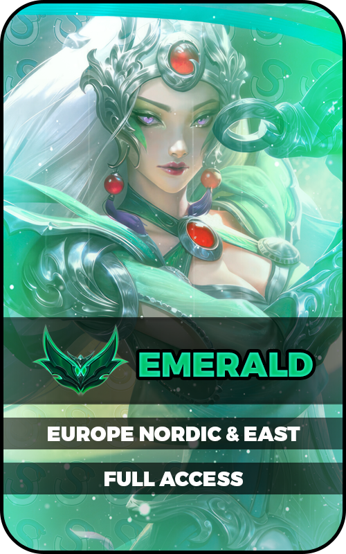 EUNE Ranked Emerald Account 1-4