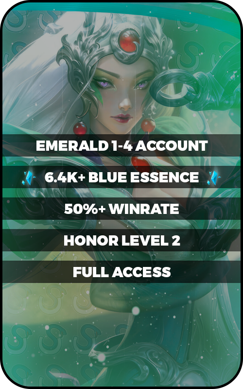 EUNE Ranked Emerald Account 1-4