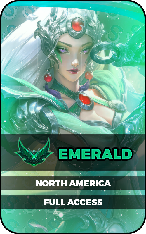 NA Ranked Emerald Account 1-4