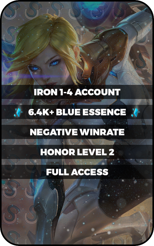 EUNE Ranked Iron Account  4