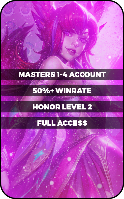 NA Masters Handlevled Ranked Account