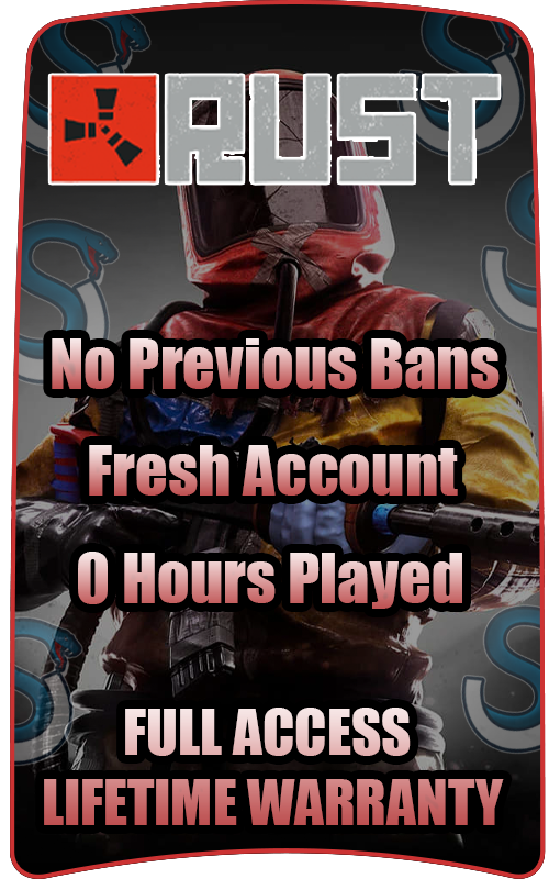Rust: Full Game Steam Account