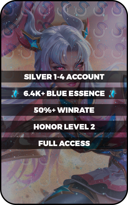 EUW Ranked Silver Account 1-4